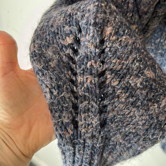 MADEWELL Pleat Shoulder Pullover Wool Blend Sweater Size Medium - Picture 9 of 16